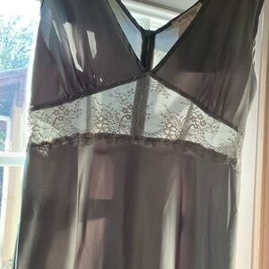 Long dress green bouteille